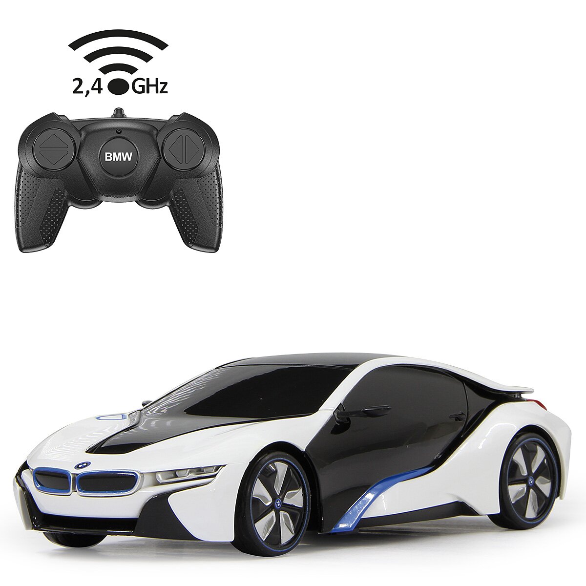 BMW I8 1:24 weiss 2,4GHz