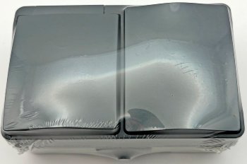 NUQUI Feuchtraum Schalter & Steckdose / IP54, Aufputz, 250V~/ 10A/16A Horizontal