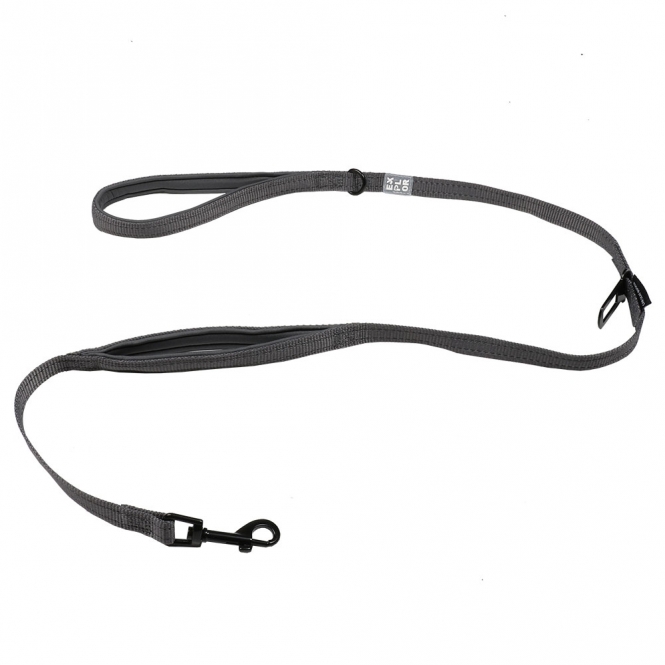Duvoplus EXPLOR Ultimate Fit On-The-Road-Leine Safety - Silver Reflective - 130cm - 16mm Duvoplus EXPLOR Ultimate Fit On-The-Road-Leine Safety - Silver Reflective - 130cm - 25mm