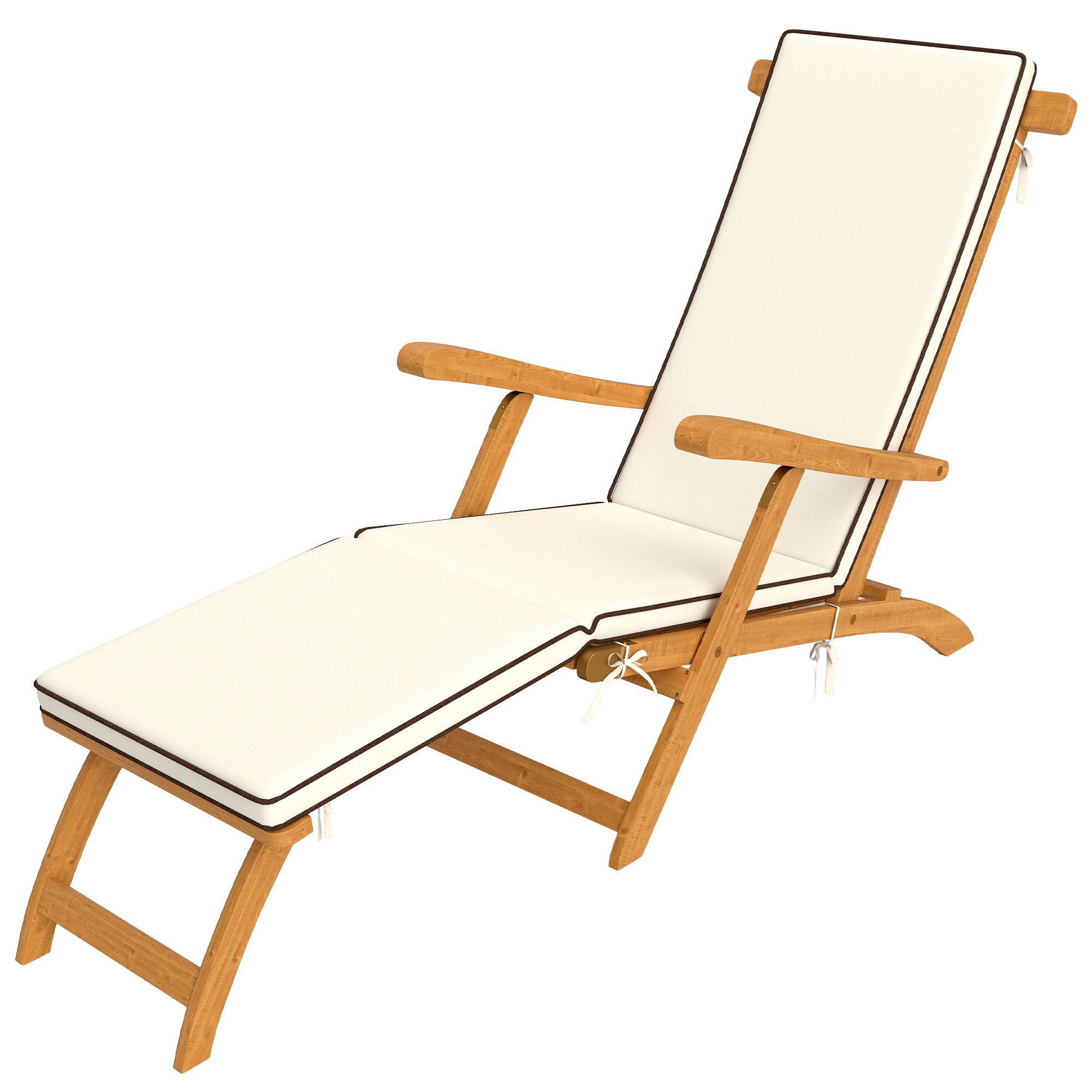 Sonnenliege Holz klappbar Gartenliege mit Fußstütze, Matratze, Liegestuhl bis 160 kg belastbar Teak Sonnenliege Holz klappbar Gartenliege mit Fußstütze, Matratze, Liegestuhl bis 160 kg belastbar Teak