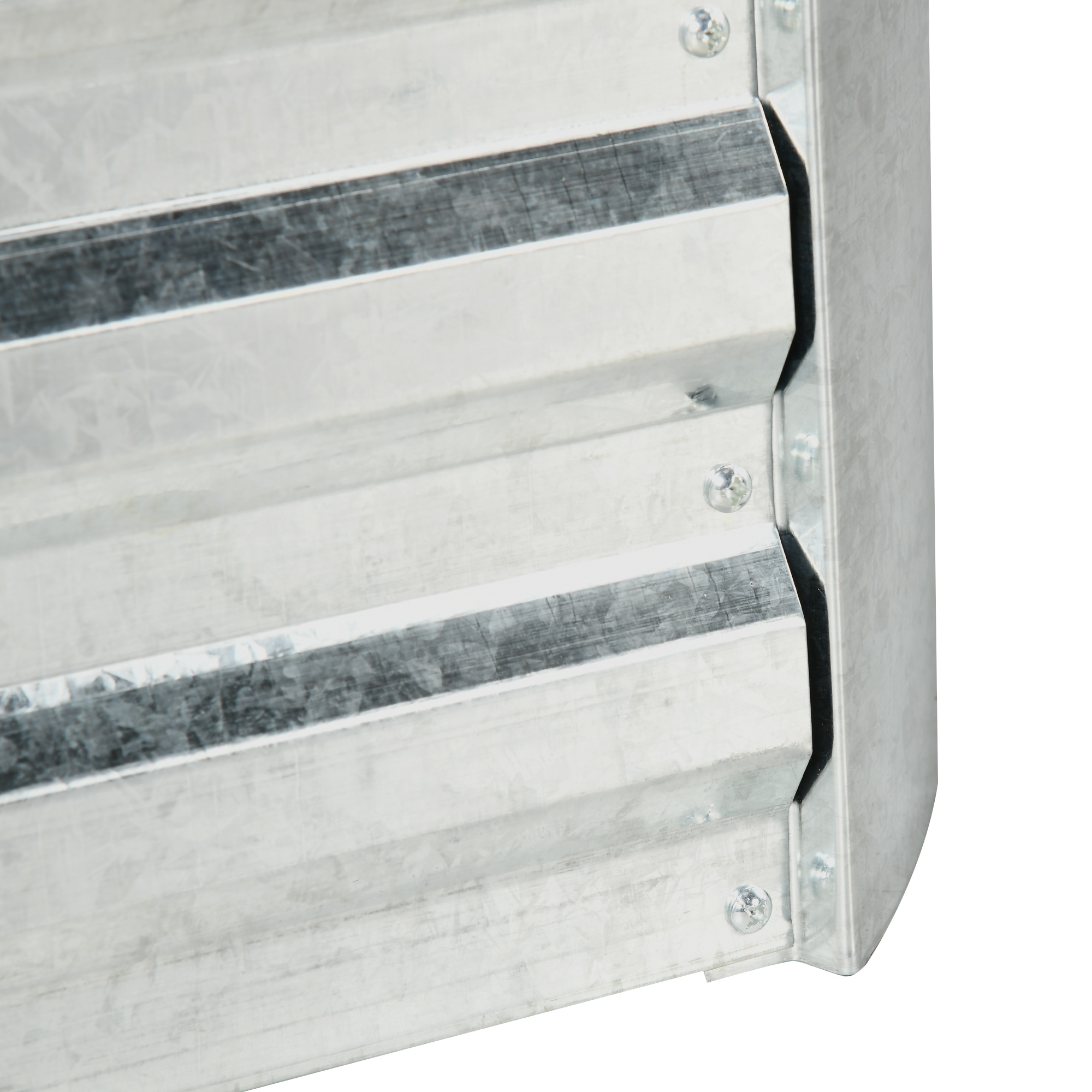 Hochbeet, Gewächshaus, 3-tlg.-Set, mit Rankgitter, Kunststoffabdeckung, 53 x 53 x 90 cm