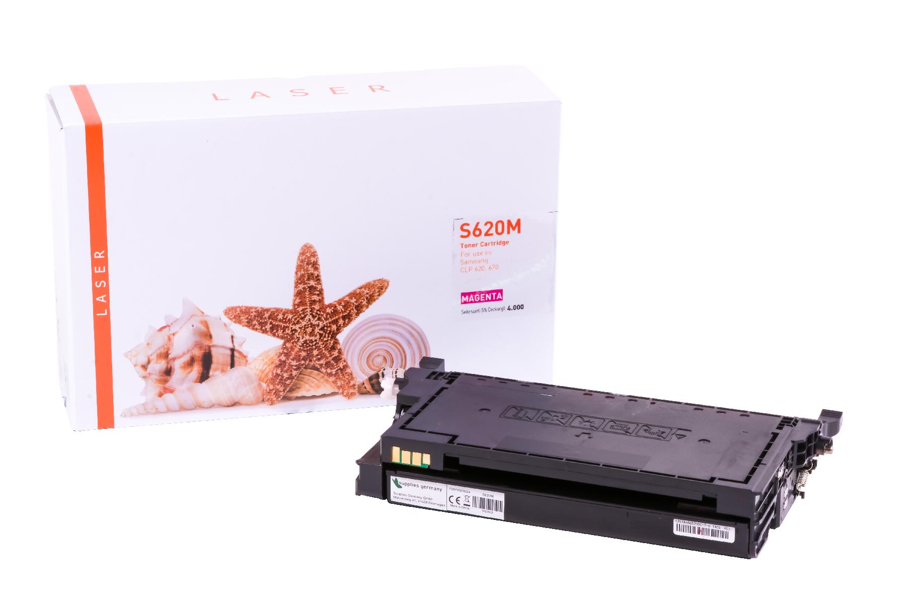 CLP620M alternativ Toner magenta für Samsung  / CLTM5082L / 4.000 Seiten