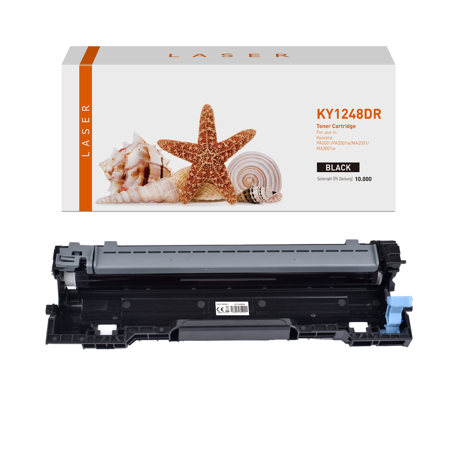 DK1248DR alternativ Trommel black für Kyocera / 1702Y80NL0 / 10.000 Seiten DK1248DR alternativ Trommel black für Kyocera / 1702Y80NL0 / 10.000 Seiten