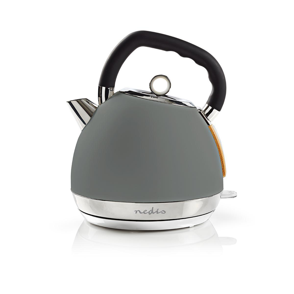 Wasserkocher | 1.8 l | Soft-Touch | Grau | Um 360 Grad drehbar | Verdecktes Heizelement | Strix Controller | Boil-dry protection Wasserkocher | 1.8 l | Soft-Touch | Grau | Um 360 Grad drehbar | Verdecktes Heizelement | Strix Controller | Boil-dry protection