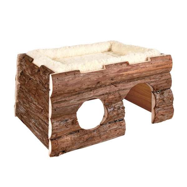 Trixie Blockhaus Tilde mit Kuschelbett Trixie Blockhaus Tilde mit Kuschelbett
