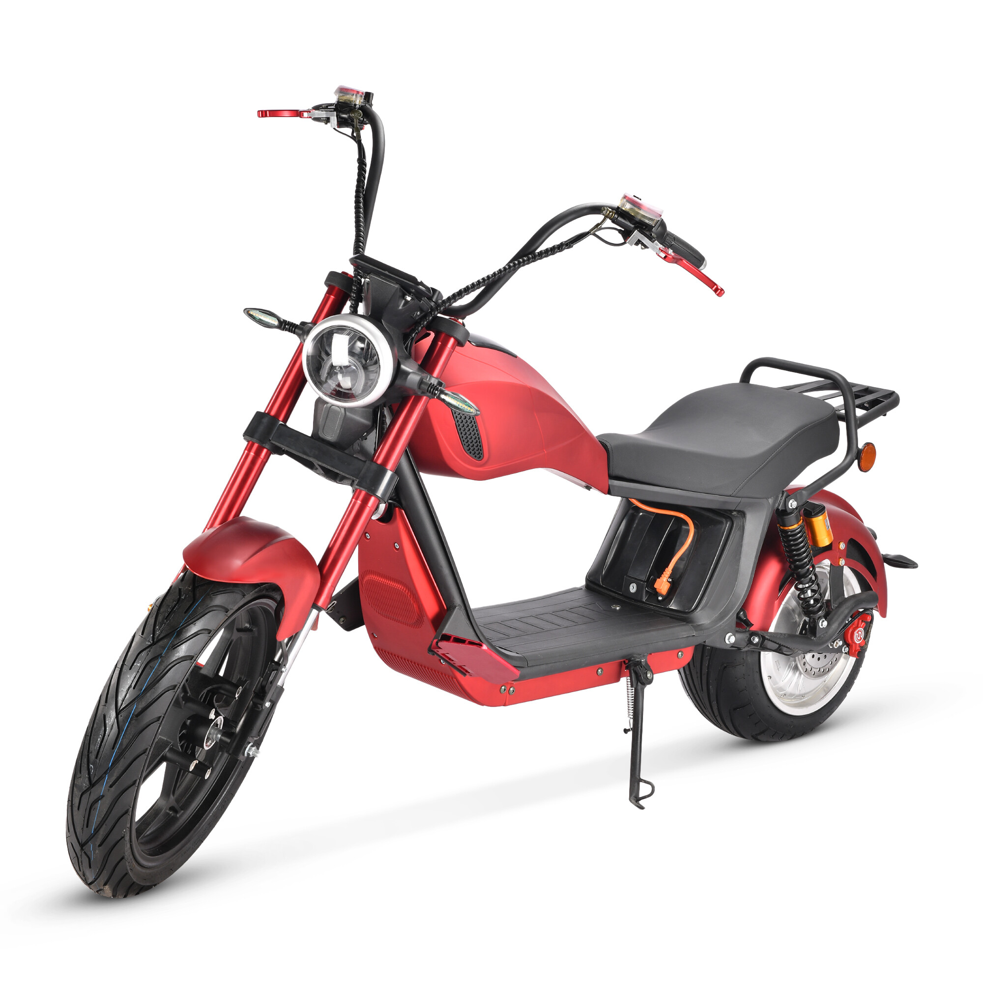 COCO BIKE CP-6 ELEKTRO-CHOPPER 45 KM/H 40Ah rot
