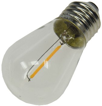 Ersatz-Lampe Filament E27 12V/0,8W für / Biergarten-Lichterkette "CT-BGL 15"