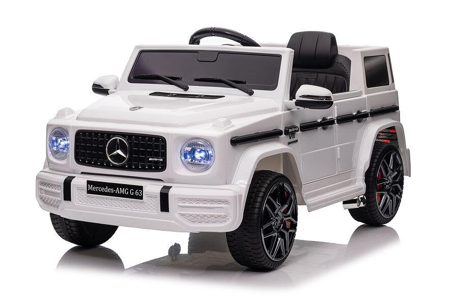 Kinderfahrzeug Mercedes G63 AMG - weiß
