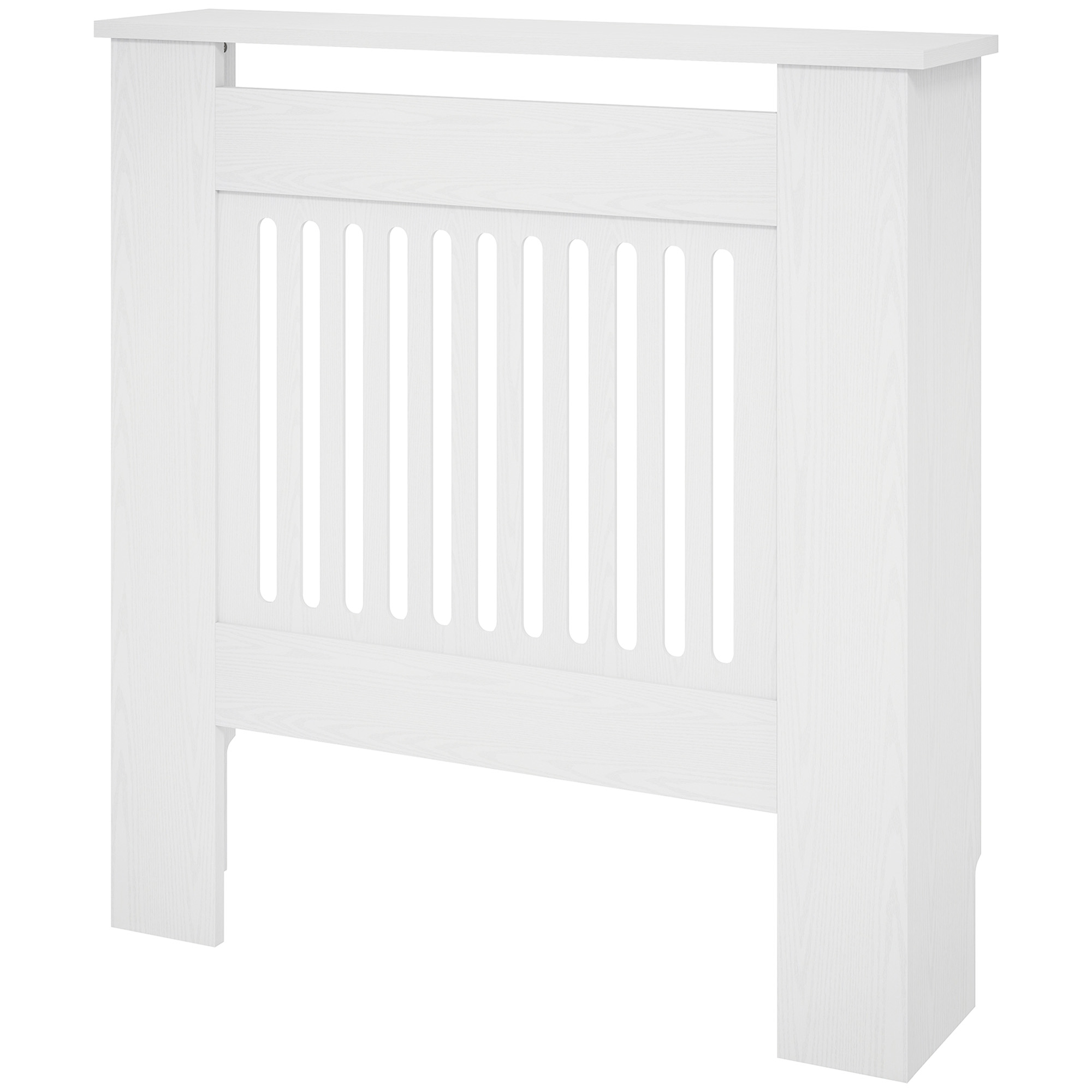 Heizkörperverkleidung, Heizungsabdeckung, 78 x 19 x 81cm, Heizkörper-Abdeckung für Schlafzimmer, Wohnzimmer, MDF, Weiß Heizkörperverkleidung, Heizungsabdeckung, 78 x 19 x 81cm, Heizkörper-Abdeckung für Schlafzimmer, Wohnzimmer, MDF, Weiß