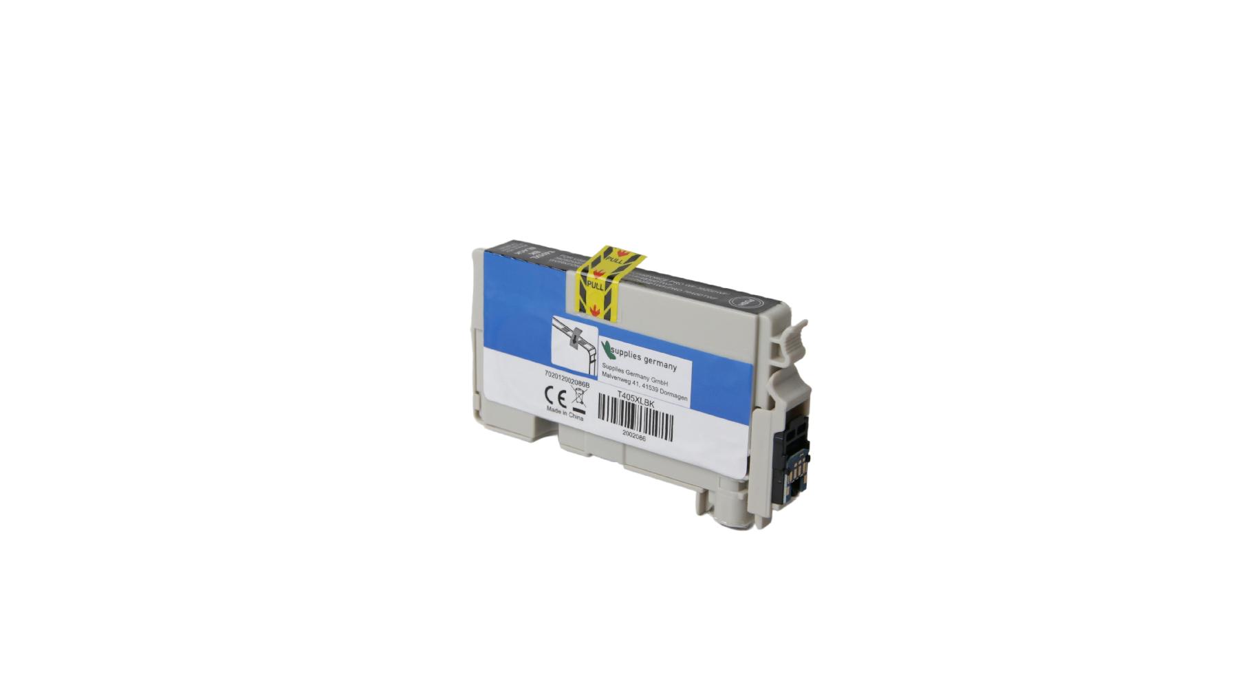 T405XLBK alternativ Tinte black für Epson / C13T05H14010 / 25ml