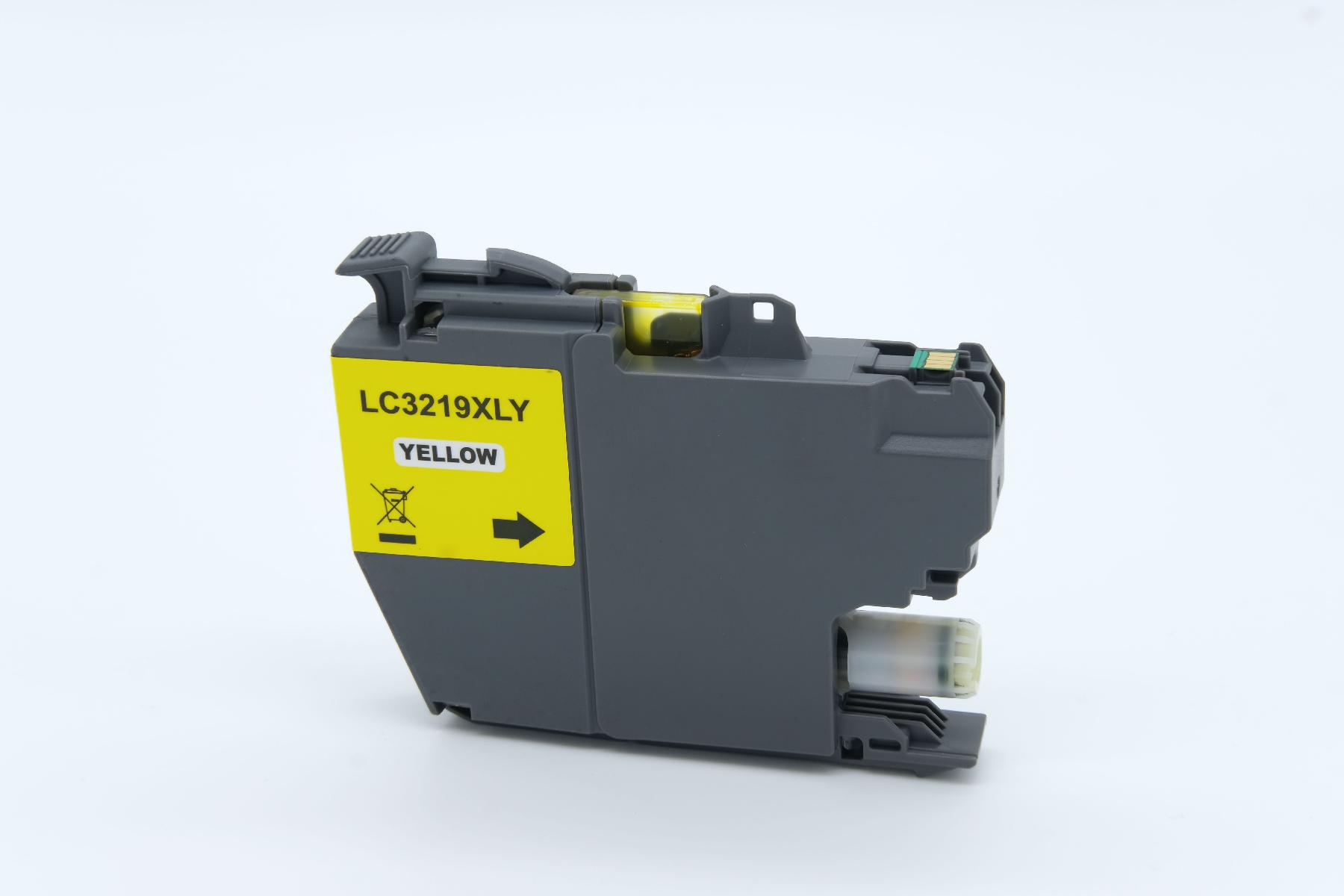 LC3219Y alternativ Tinte yellow für Brother / LC3219Y / 1.500 Seiten