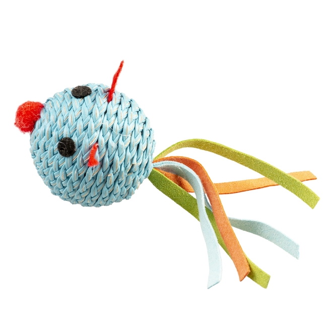 Duvoplus Cat Toy Jolly Ballmaus - blau Duvoplus Cat Toy Jolly Ballmaus - blau