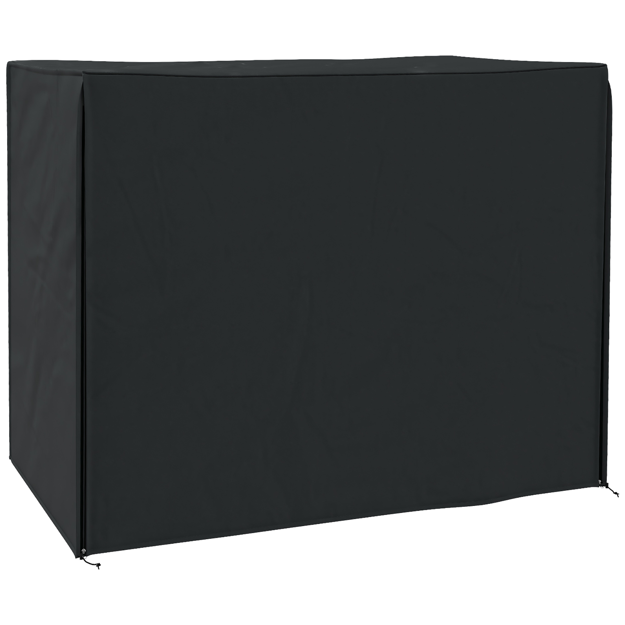 Abdeckung für Hollywoodschaukel, wasserdicht, Polyester, 220x125x172cm, Schwarz
