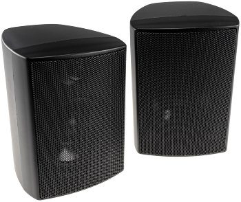 Satelliten Lautsprecher "CTB-60B" Paar, 60W, 8Ohm, 164x120x135mm, schwarz