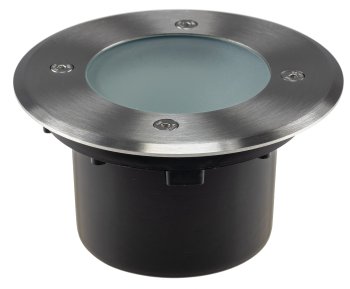 Bodenleuchte "BEL GX53 XXL " Rund, ØxT 14x7cm, IP65, Extra breiter Rahmen