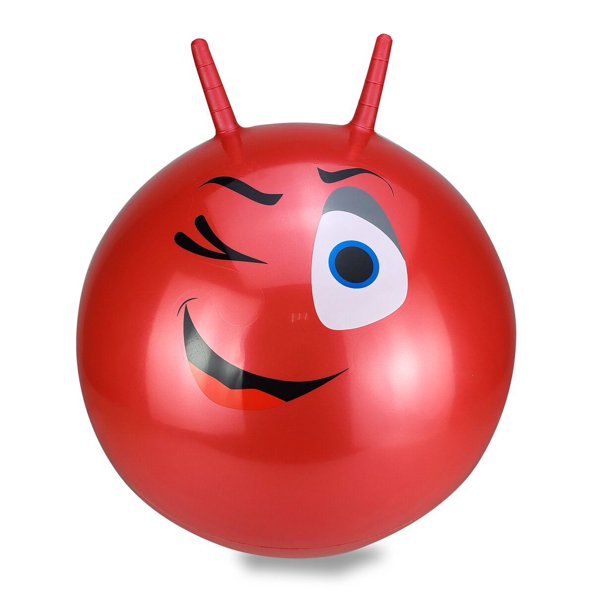 Hüpfball EyeHoppyDoo rot 550mm mit Pumpe