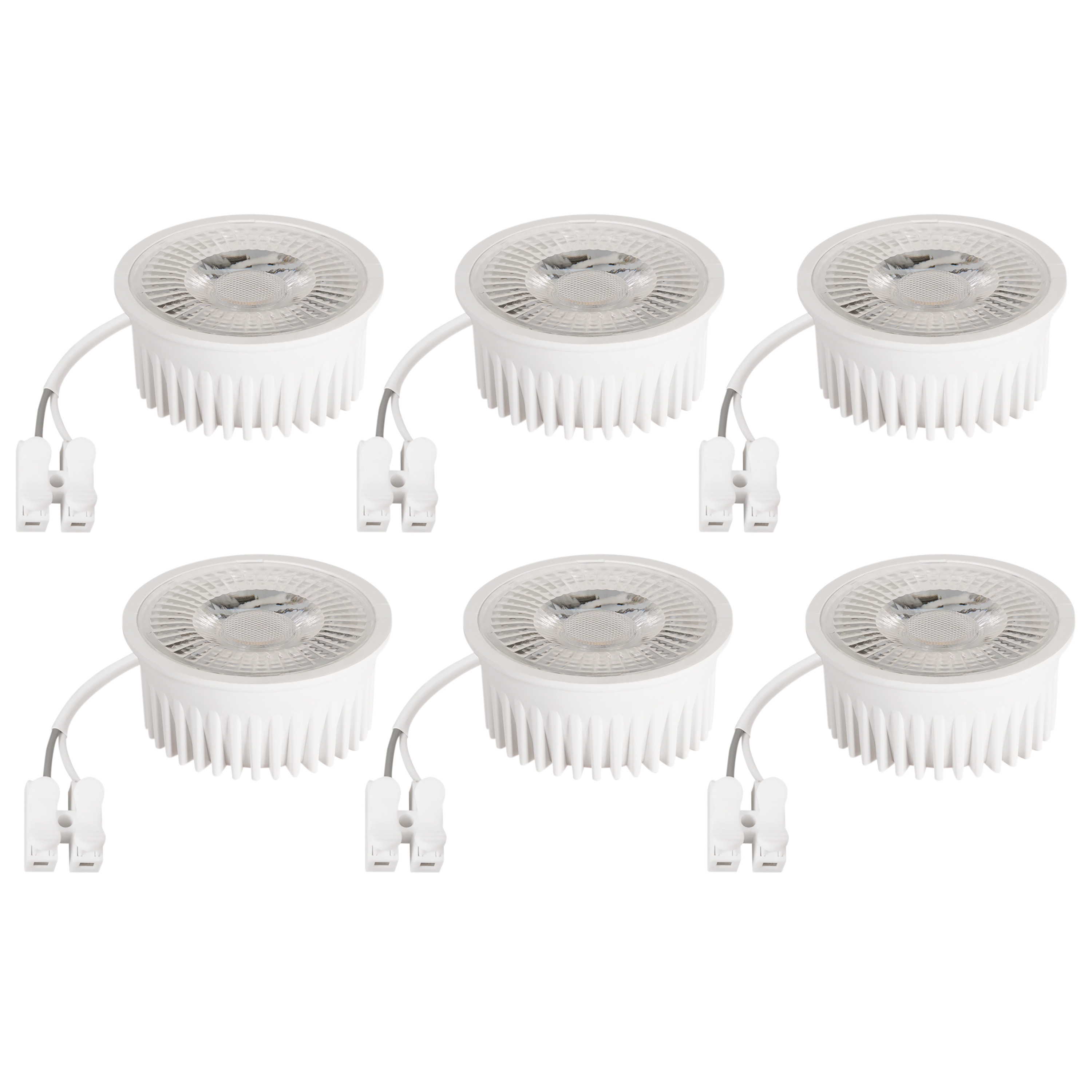 LED-Modul McShine ''MCOB'', 5W, 400 Lumen, 230V, 50x25mm, 3000K, dimmbar, 6er-Pack