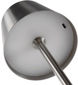 LED Akku-Tischleuchte "Foco Tenda", 2900K, IP44, Touchschalter, 30cm