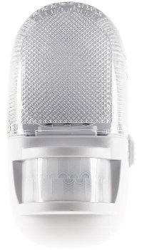 LED Nachtlicht mit Bewegungsmelder, 230V, 3 weiße LEDs, On/Off/Auto