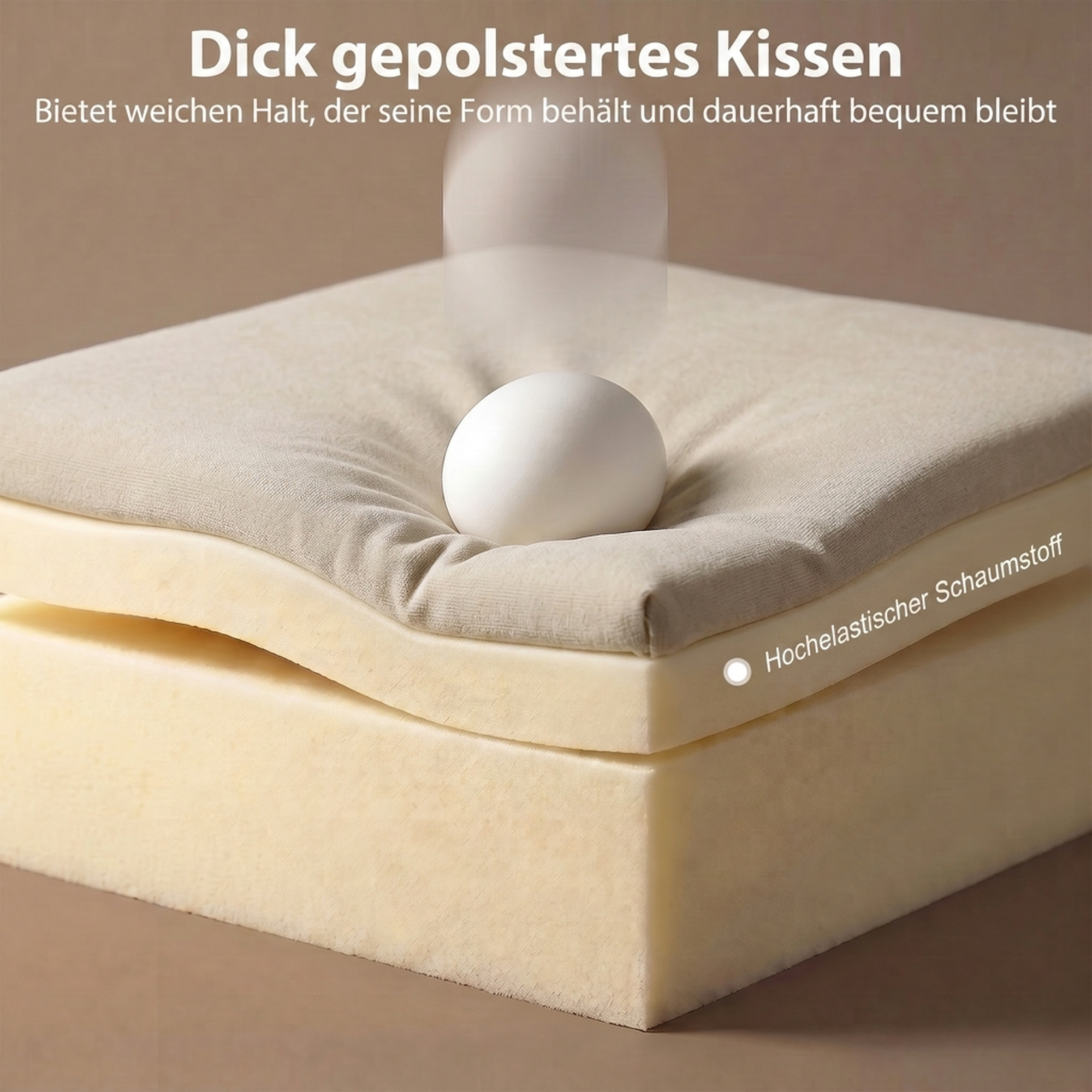 3-in-1 Schlafsessel, Klappsessel mit Schlaffunktion, verstellbare Click-Clack-Rückenlehne, Beige
