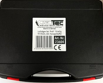 Lochsägen Set "Profi" 15-teilig, 19-74mm, inkl. Transportkoffer