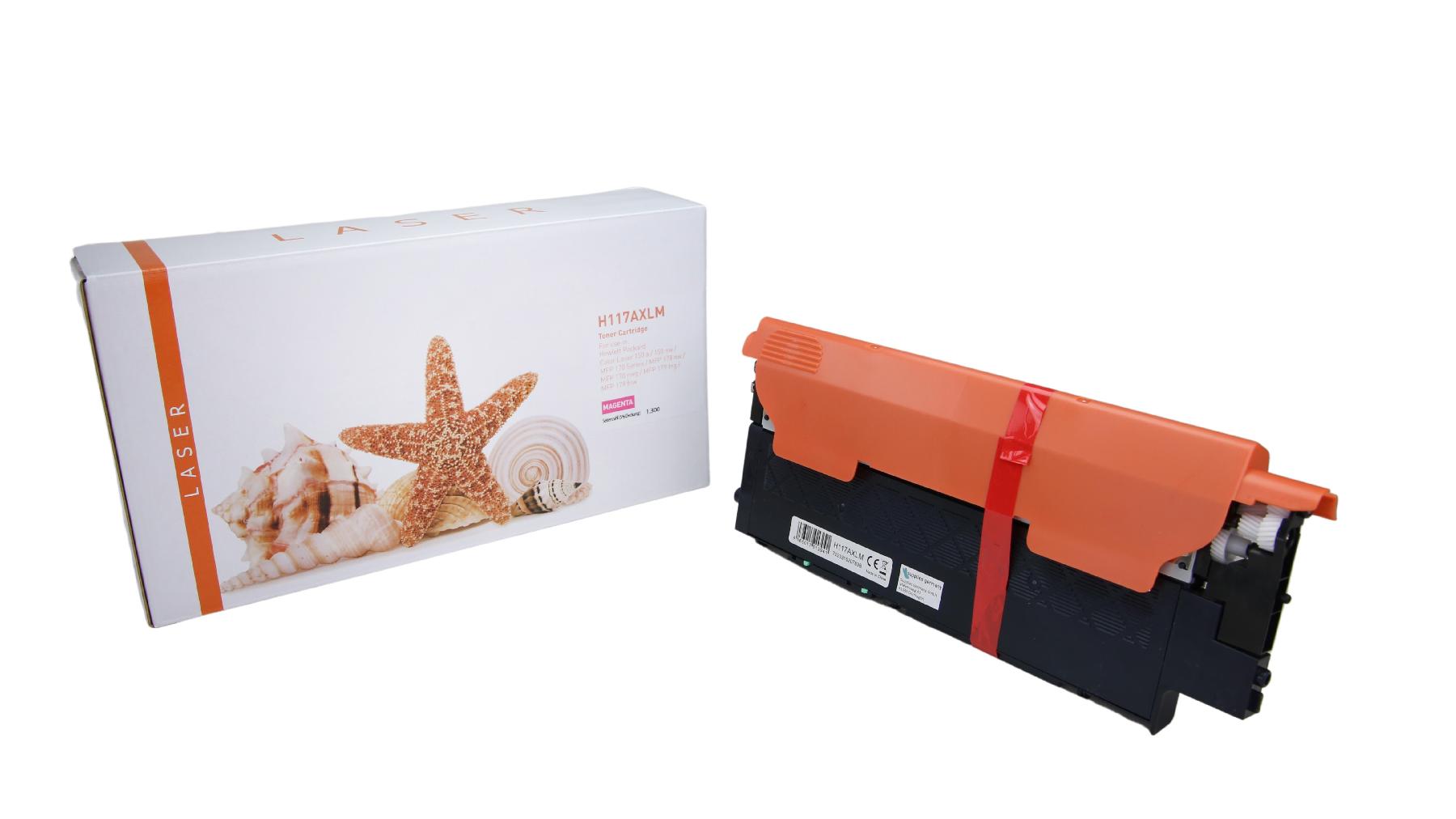 117AXLM mit Chip alternativ Toner magenta für HP / W2073A / 1.300 Seiten