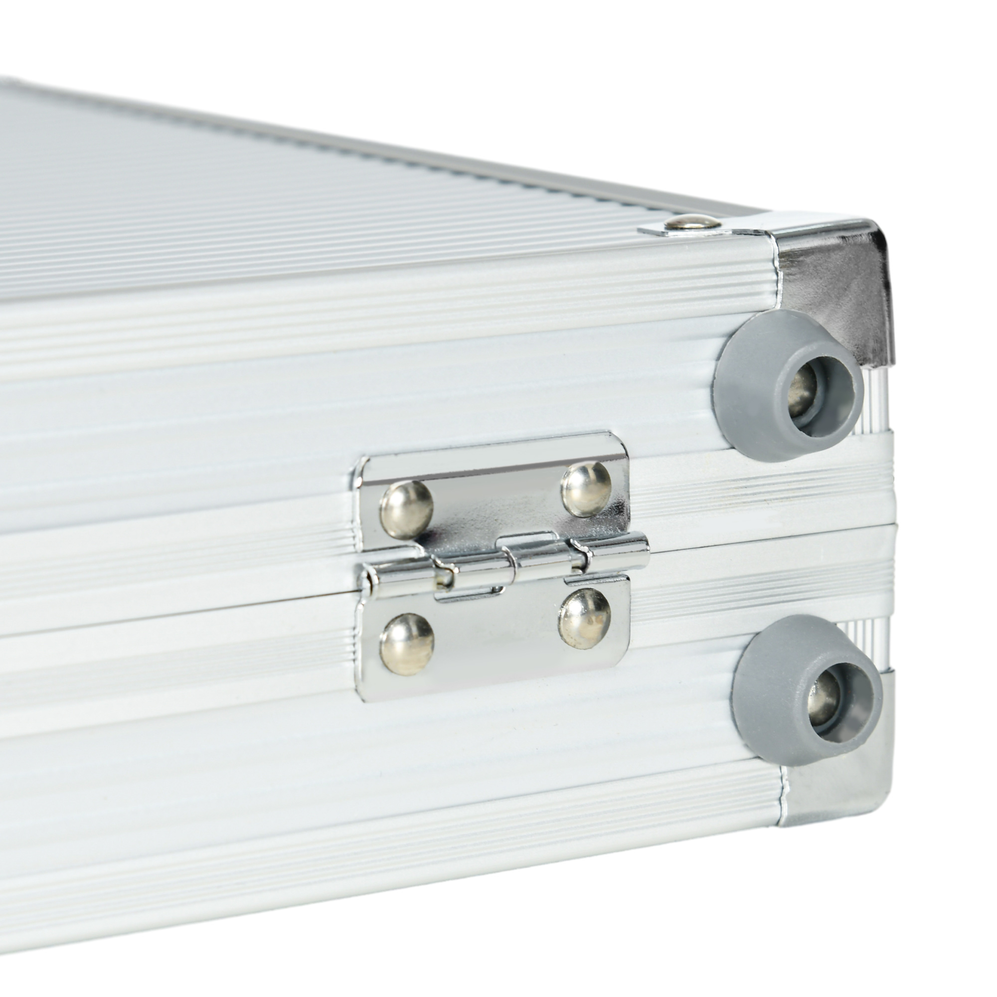 Casinozubehör und Chips Pokerset mit Chips Pokerchip-Koffer, inkl. Unterlage, Set mit 300 Chips, 2 Kartenspielen, 5 Würfeln