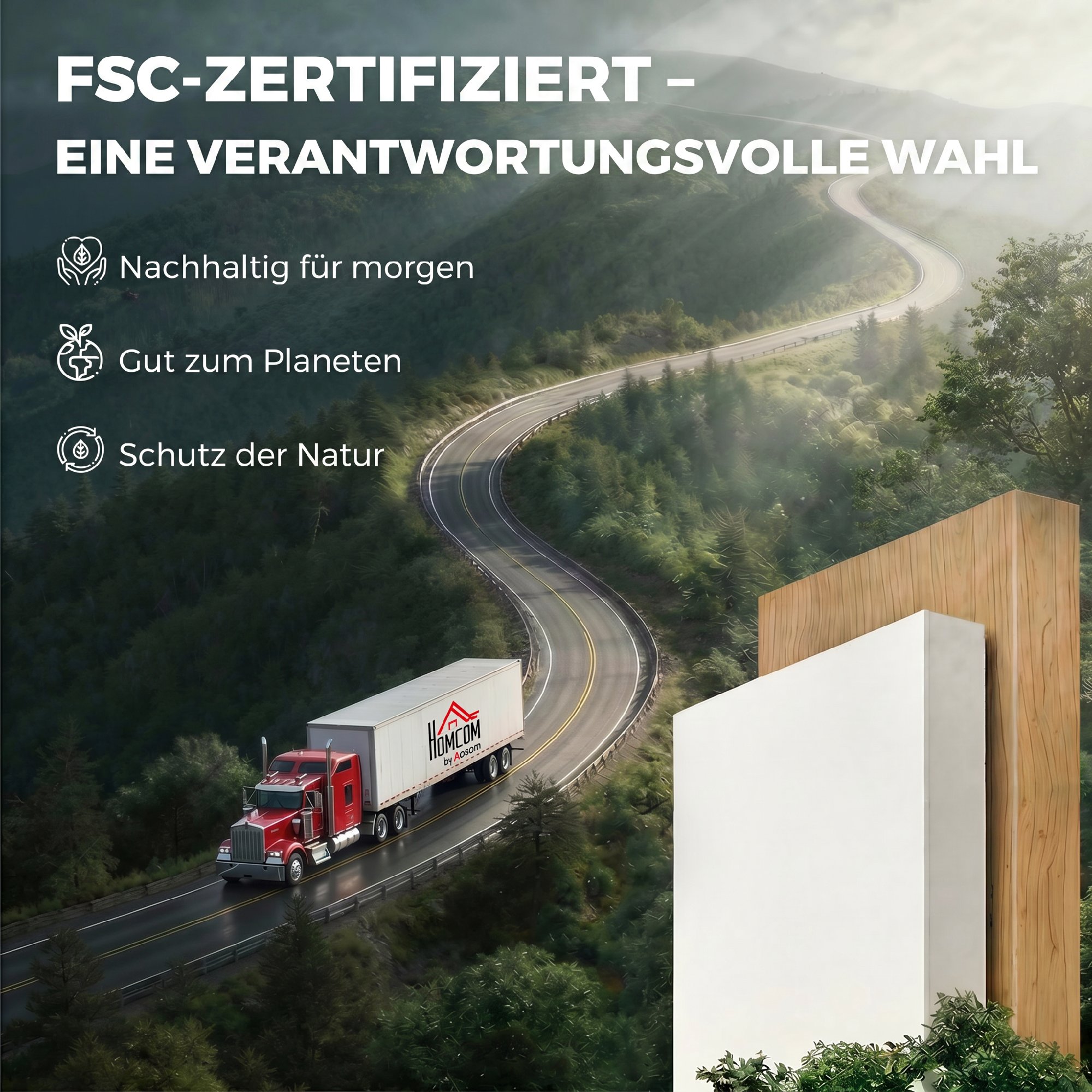 Hochglanz-Sideboard, moderne Kommode mit 4 Türen und verstellbaren Einlegeböden, Soft-Close-Funktion, Weiß