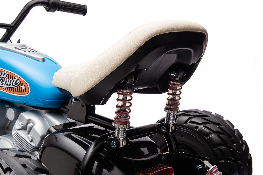 Kindermotorrad 1600 - 2x800W Brushless Motoren - schwarz