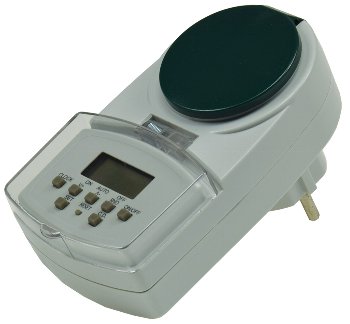 digitale Wochen-Zeitschaltuhr "DAZ-7", IP44, max. 2000W / 8,7A