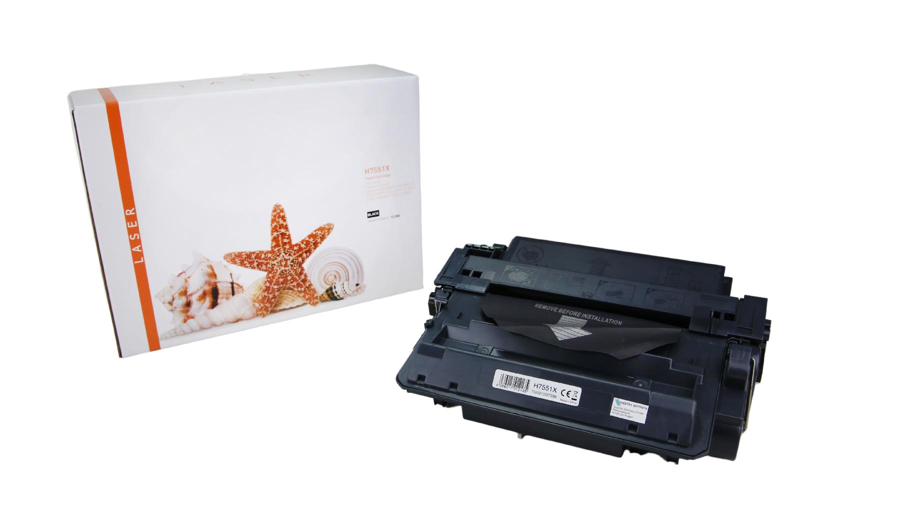Q7551X alternativ Toner black für HP / Q7551X / 13.000 Seiten