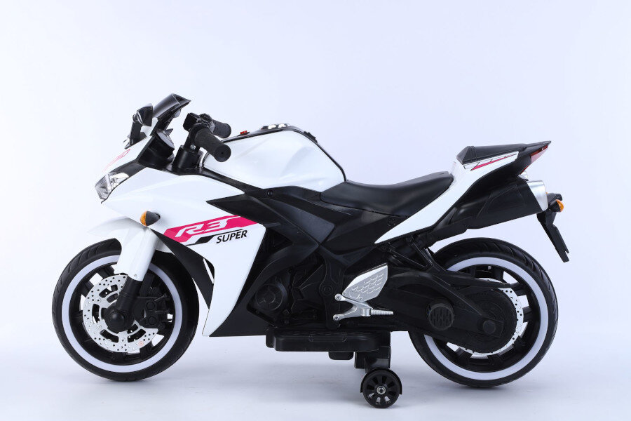 Kindermotorrad 888 - weiß