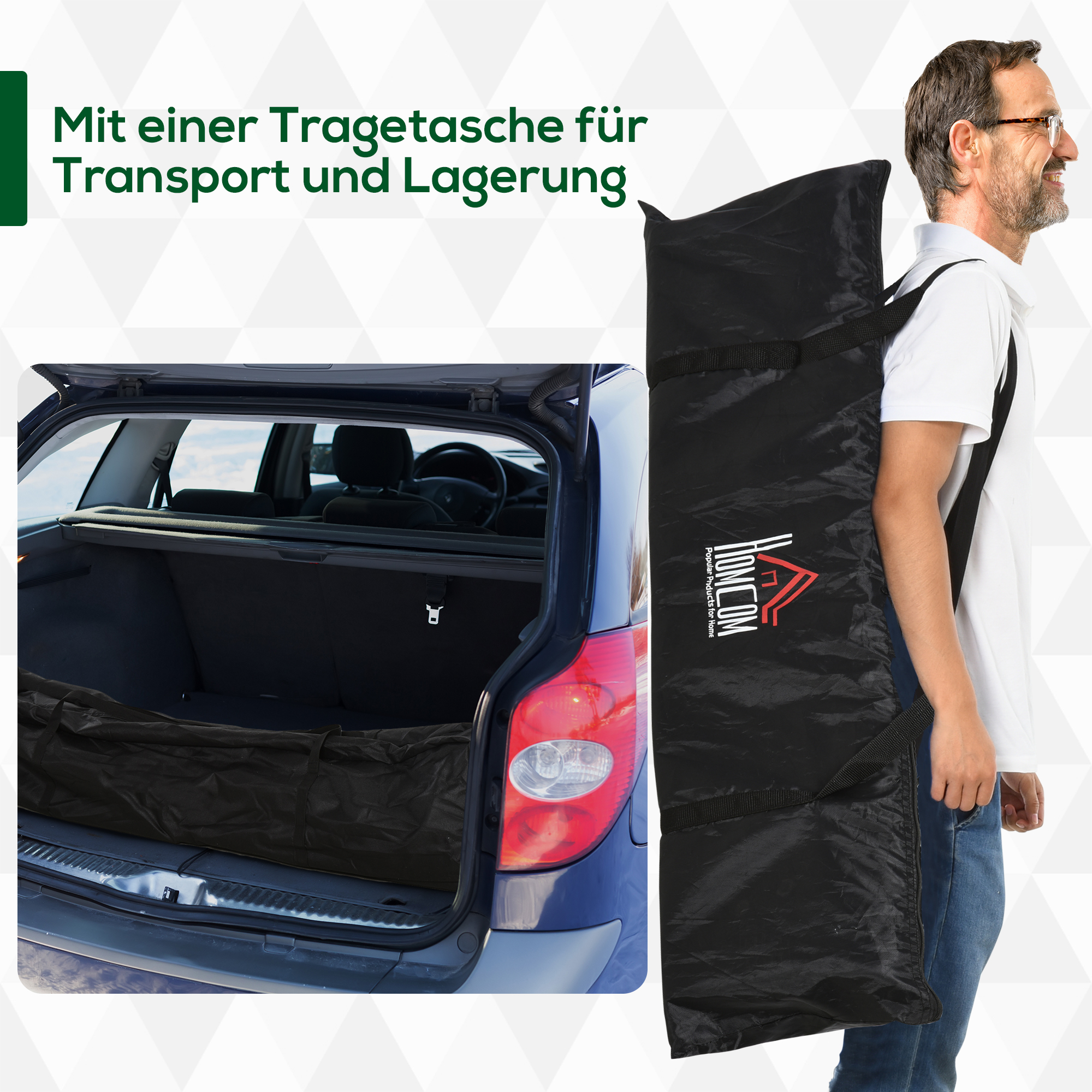 Fußballtor 2er Set faltbar 183 x 90 x 90 cm Fussballtor mit Tragetasche wetterfest Outdoor Fußball Tore für Erwachsene Fußballtore für Garten Training Freizeit Schwarz