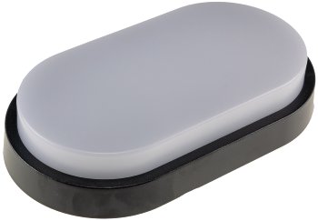 LED Wandleuchte "PALAU" IP54, 3000K, Oval, 10 Watt, 966 Lumen, Anthrazit