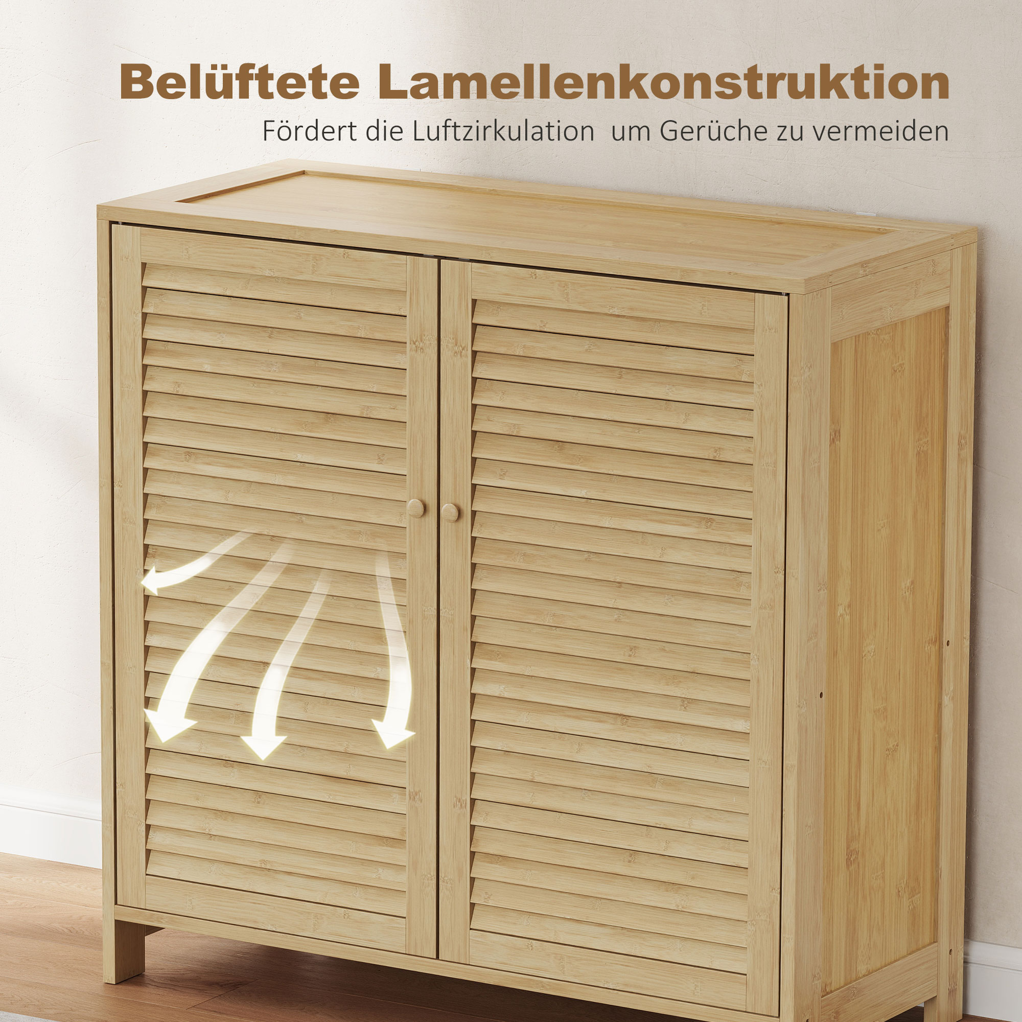 schmaler Schuhschrank, Rattan, schmal, hoch, Holz, kleine Schublade, dünn