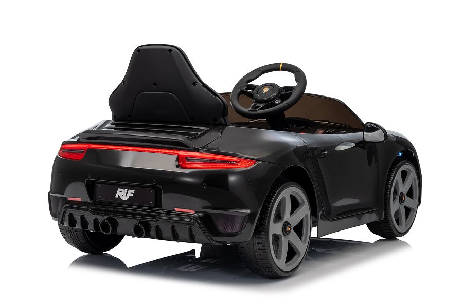 Kinderfahrzeug Porsche 911 RUF - schwarz
