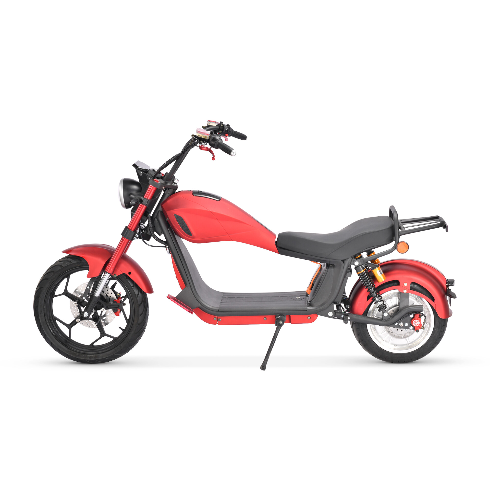 COCO BIKE CP-6 ELEKTRO-CHOPPER 45 KM/H 40Ah rot