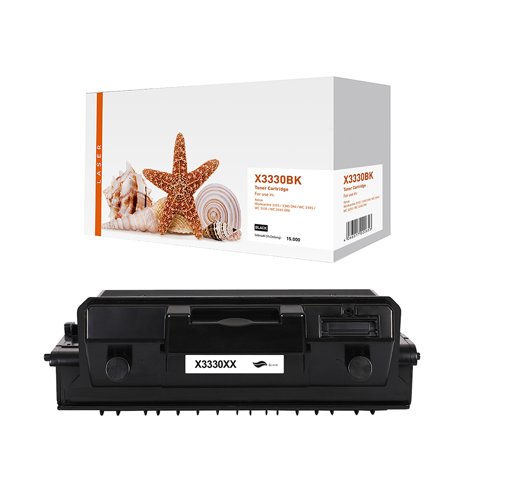 X3330schwarz alternativ Toner schwarz für Xerox / 106R03624 / 15.000 Seiten X3330schwarz alternativ Toner schwarz für Xerox / 106R03624 / 15.000 Seiten