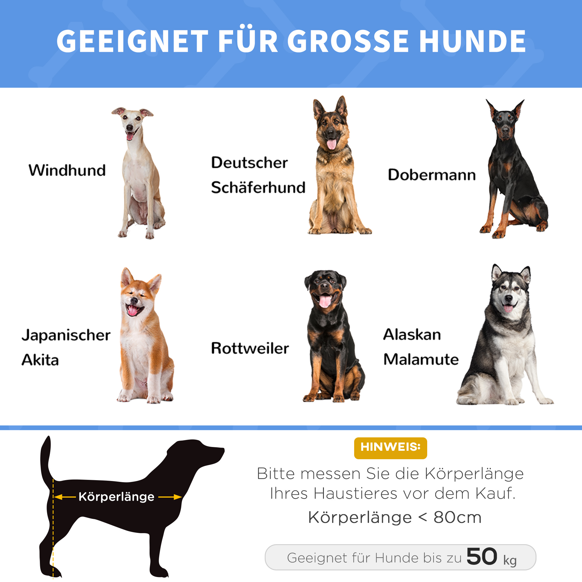 Hundebett, faltbar, Outdoor-Hundebett, erhöhter Stand, 122 cm x 92 cm x 23 cm,  Kaffee-Braun + Schwarz
