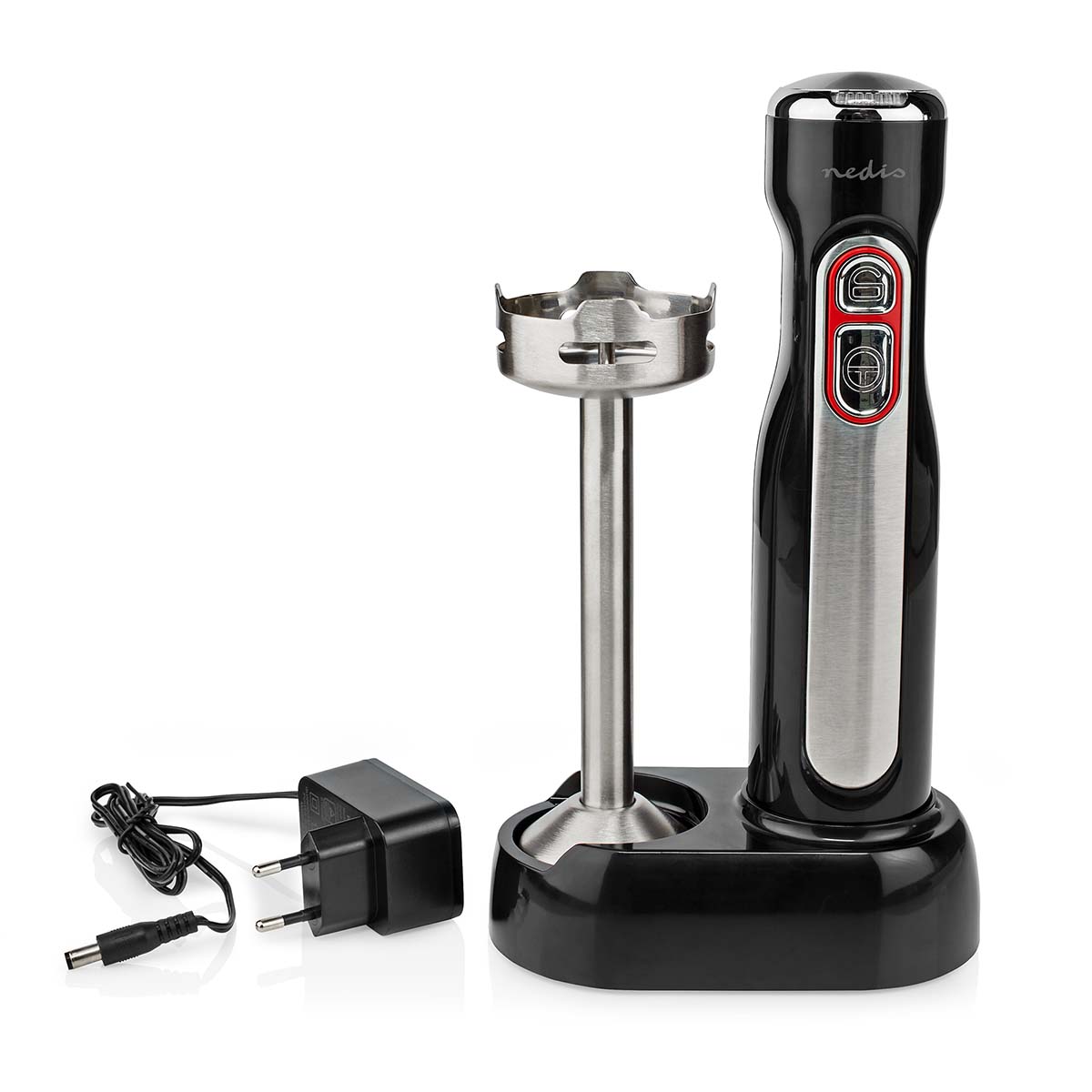 Stabmixer | 100 W | Geschindigkeitseinstellung: 1 Geschindigkeitsstufe | schwarz / Silber