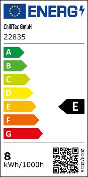 LED Unterbauleuchte "CT-LSW 56" 56cm / 913lm, 8 Watt, 2700K + 4000K schaltbar