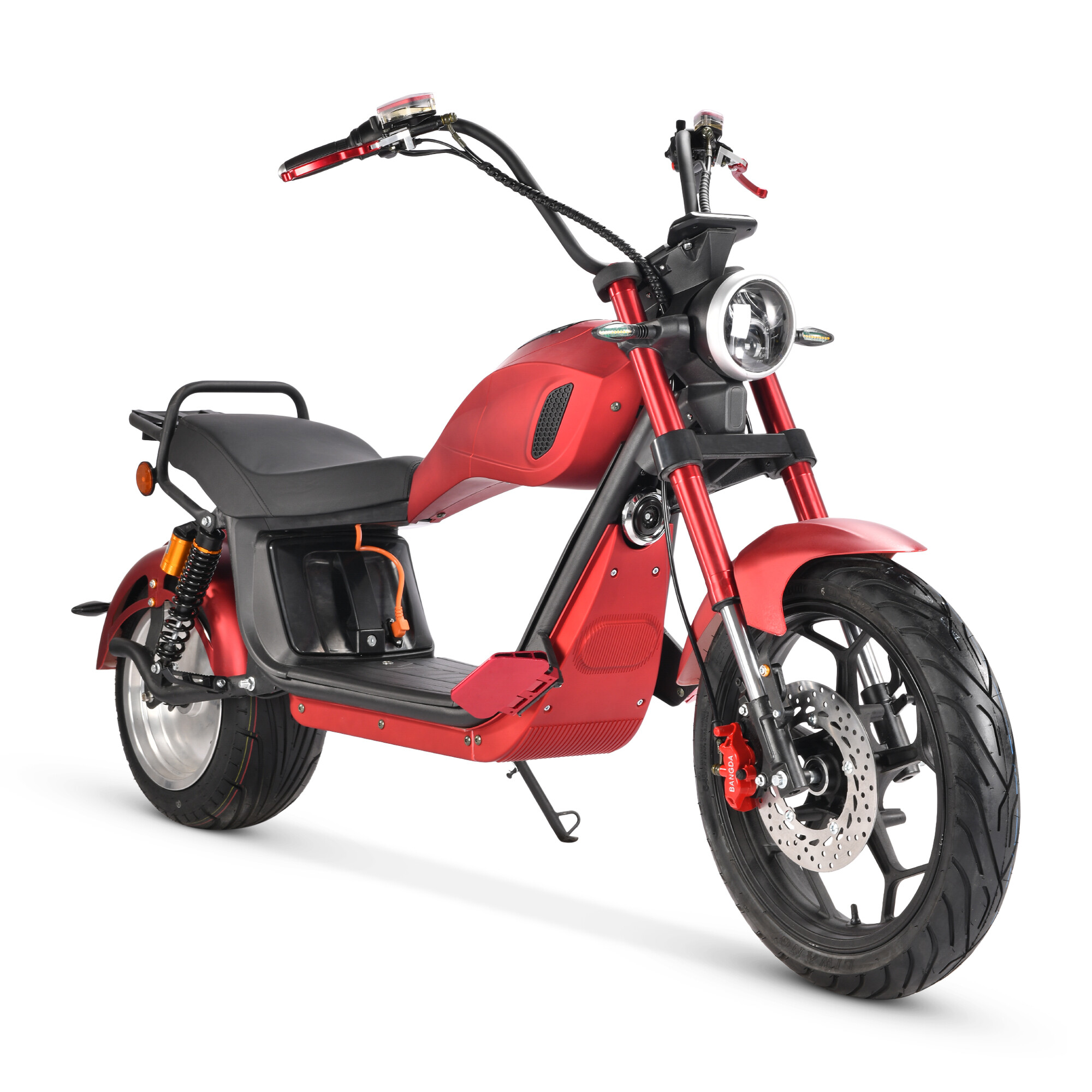 COCO BIKE CP-6 ELEKTRO-CHOPPER 45 KM/H 40Ah rot