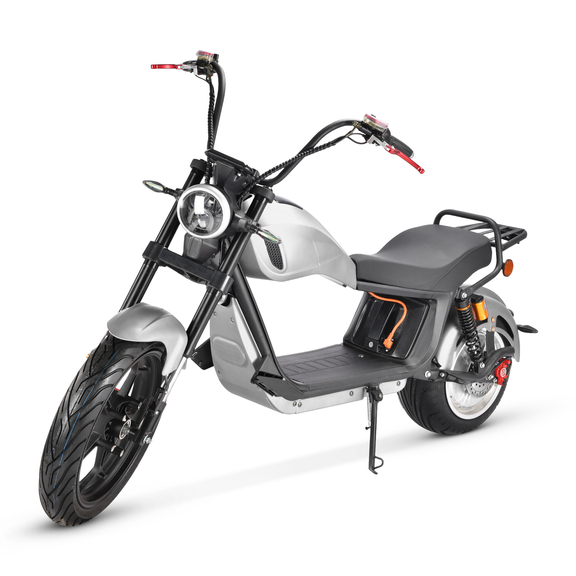 COCO BIKE CP-6 ELEKTRO-CHOPPER 45 KM/H 20Ah dunkelrot