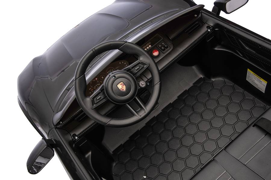 Elektro Kinderfahrzeug „Porsche Taycan Turbo S“ - schwarz
