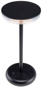 LED Akku-Tischleuchte "Foco Luz", 2900K, IP44, dimmbar, 26cm, matt schwarz