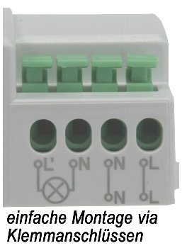 HF Bewegungsmelder "CBM extend" 230V / 180/360°, zur Nachrüstung in Leuchten