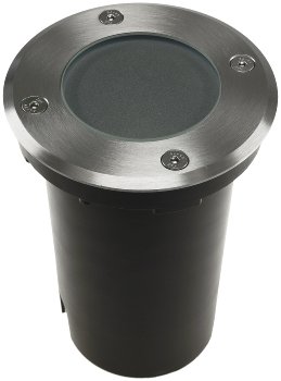 Bodenleuchte "BEL Uni R", ØxT 11x14cm, IP65, GU10 Fassung, rund