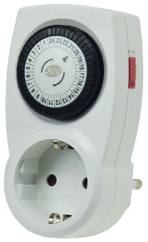 analoge Tages-Zeitschaltuhr, IP20, 230V/3680W, 24 Std