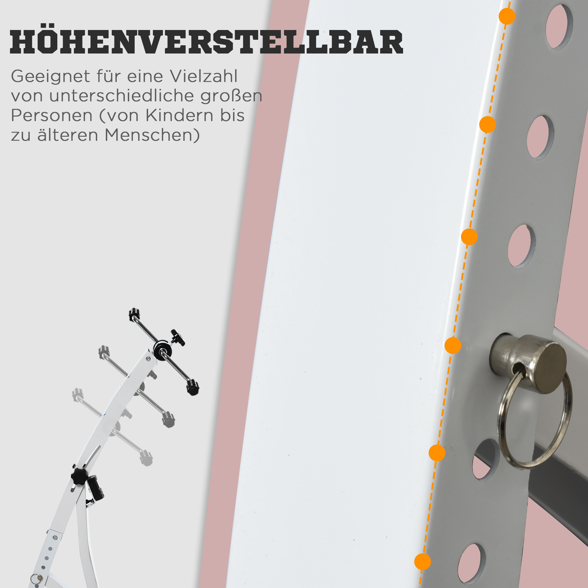 Pedaltrainer für Senioren extra Leise Mini Heimtrainer mit LCD Display Befestigungsband Arm- und Beintrainer Bewegungstrainer Tischfahrrad Mini Bike Fitnessgerät für Zuhause Büro
