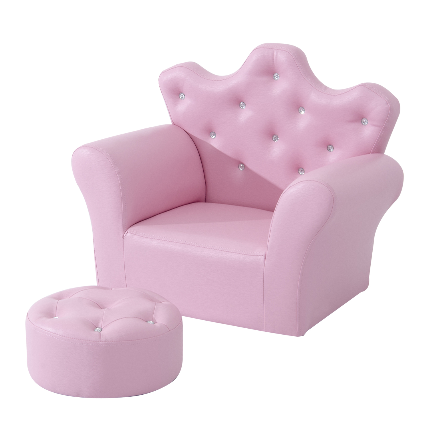 Spielsofa für Kinder, Kindersofa mit Ottomane, Kindercouch Prinzessinnen Spielsofa Kindercouch Mini Couch für Kuschelecke, Kinderzimmer, Spielzimmer, Schlafzimmer, Rosa Spielsofa für Kinder, Kindersofa mit Ottomane, Kindercouch Prinzessinnen Spielsofa Kindercouch Mini Couch für Kuschelecke, Kinderzimmer, Spielzimmer, Schlafzimmer, Rosa